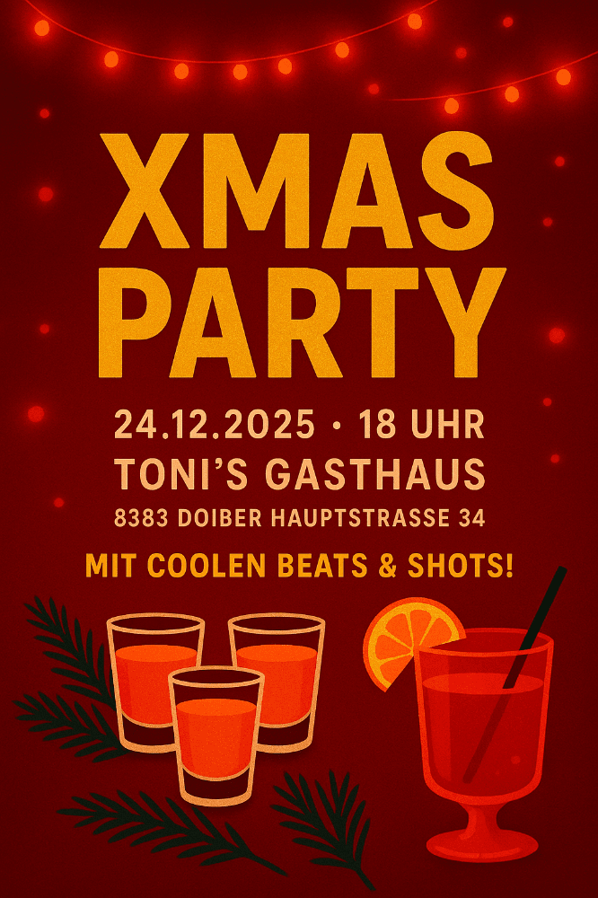 X-MAS Party @ TONI'S