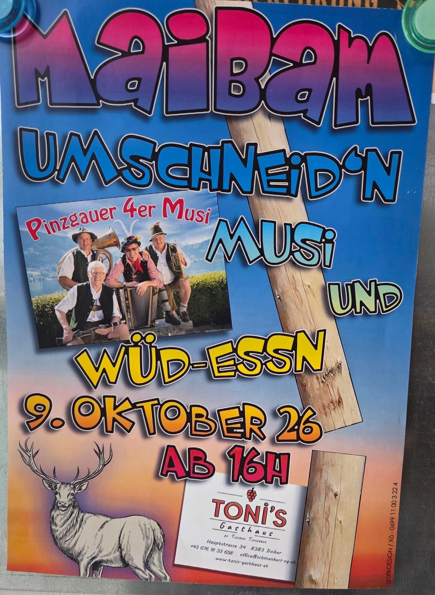 Maibaum-Umschneiden 9.10